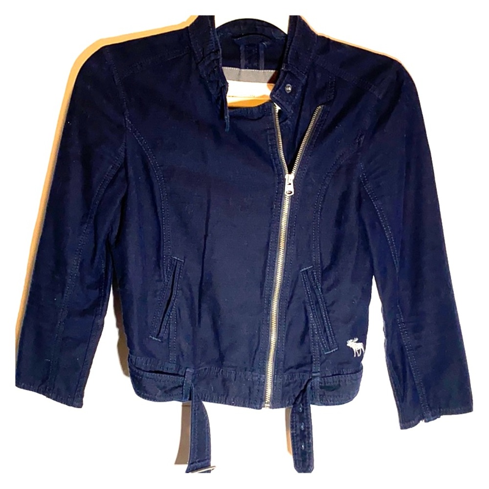 Abercrombie & Fitch Navy Blue Jacket